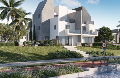 Townhouse - 4 Bedrooms - 4 Bathrooms for sale in Rivers - New Zayed City - Sheikh Zayed City - Giza