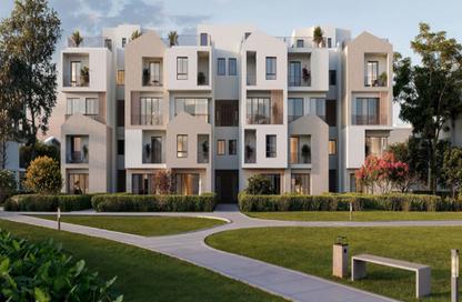 Duplex - 2 Bedrooms - 3 Bathrooms for sale in Elan - Cairo Gate - Sheikh Zayed Compounds - Sheikh Zayed City - Giza