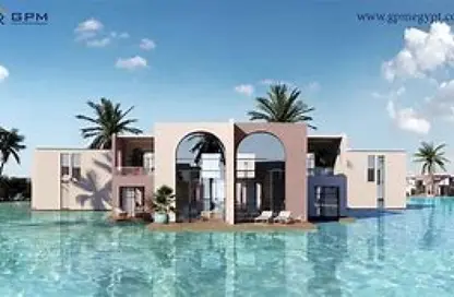 تاون هاوس - 3 غرف نوم - 3 حمامات للبيع في چون - راس الحكمة - الساحل الشمالي