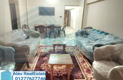 شقة - 3 غرف نوم - 2 حمامات للايجار في شارع الحجاز - الإبراهيمية - حي وسط - الاسكندرية