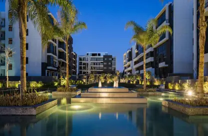 Penthouse - 3 Bedrooms - 4 Bathrooms for rent in The Water Way - North Investors Area - New Cairo City - Cairo