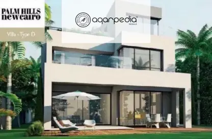 Townhouse - 3 Bedrooms - 3 Bathrooms for sale in Palm Hills New Cairo - 5th Settlement Compounds - The 5th Settlement - New Cairo City - Cairo
