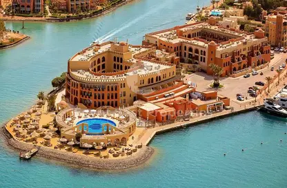شاليه - 2 غرف نوم - 2 حمامات للبيع في طويلة الجونة - الجونة - الغردقة - محافظة البحر الاحمر