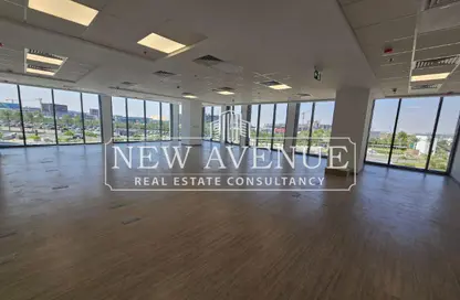 Office Space - Studio - 3 Bathrooms for rent in Cairo Festival City - North Investors Area - New Cairo City - Cairo