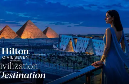 Hotel Apartment - 2 Bedrooms - 2 Bathrooms for sale in Fayoum Desert road - 6 October City - Giza