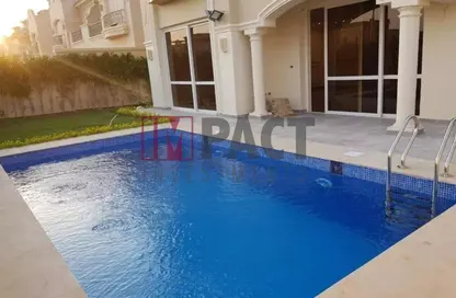 Townhouse - 4 Bedrooms - 3 Bathrooms for sale in American University Housing District - 5th Settlement Compounds - The 5th Settlement - New Cairo City - Cairo