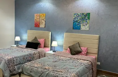 Apartment - 2 Bedrooms - 1 Bathroom for rent in El Rehab Extension - Al Rehab - New Cairo City - Cairo