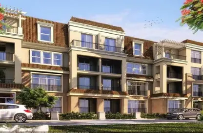 Apartment - 2 Bedrooms - 2 Bathrooms for sale in Sarai - Mostakbal City Compounds - Mostakbal City - Future City - Cairo