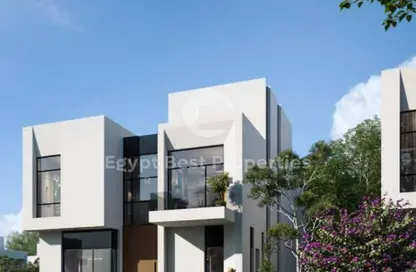 Twin House - 4 Bedrooms - 4 Bathrooms for sale in Palm Hills New Cairo - 5th Settlement Compounds - The 5th Settlement - New Cairo City - Cairo