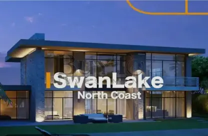 Twin House - 4 Bedrooms - 5 Bathrooms for rent in Swan Lake North Coast - Qesm Ad Dabaah - North Coast