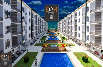 Apartment - 1 Bedroom - 1 Bathroom for sale in El Kawther District - Hurghada - Red Sea