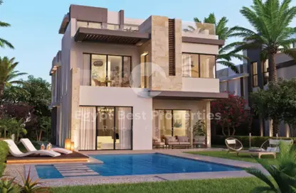 Villa - 4 Bedrooms - 5 Bathrooms for sale in Garden Lakes - 6 October Compounds - 6 October City - Giza Villa - 4 Bedrooms - 5 Bathrooms for sale in Garden Lakes - 6 October Compounds - 6 October City - Giza