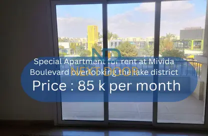 Apartment - 3 Bedrooms - 4 Bathrooms for rent in Mivida - 5th Settlement Compounds - The 5th Settlement - New Cairo City - Cairo