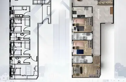Apartment - 3 Bedrooms - 2 Bathrooms for sale in El Motamayez District - Badr City - Cairo