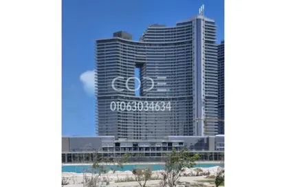 Apartment - Studio - 1 Bathroom for sale in The Gate Towers - New Alamein City - Al Alamein - North Coast