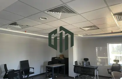 Office Space - Studio - 2 Bathrooms for rent in Bank Center Street - South Teseen St. - The 5th Settlement - New Cairo City - Cairo