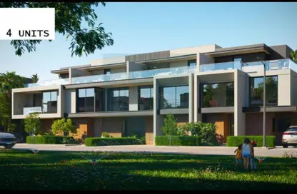 Townhouse - 4 Bedrooms - 4 Bathrooms for sale in PX Palm Hills - 6 October Compounds - 6 October City - Giza