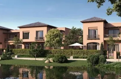 Townhouse - 4 Bedrooms - 4 Bathrooms for sale in Village West - Sheikh Zayed Compounds - Sheikh Zayed City - Giza