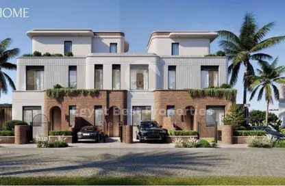 Townhouse - 3 Bedrooms - 3 Bathrooms for sale in Crescent Walk - 5th Settlement Compounds - The 5th Settlement - New Cairo City - Cairo