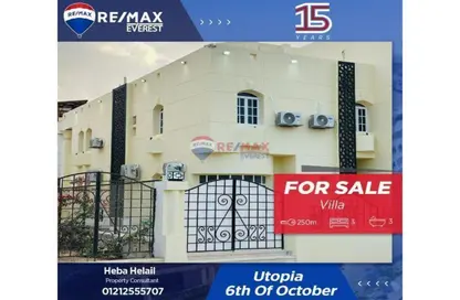 Villa - 3 Bedrooms - 3 Bathrooms for sale in Utopia - 6 October Compounds - 6 October City - Giza