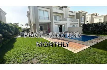 Villa - 4 Bedrooms - 4 Bathrooms for rent in Cairo Festival City - North Investors Area - New Cairo City - Cairo