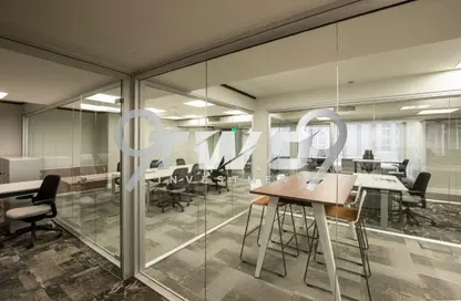 Office Space - Studio - 2 Bathrooms for rent in Bank Center Street - South Teseen St. - The 5th Settlement - New Cairo City - Cairo