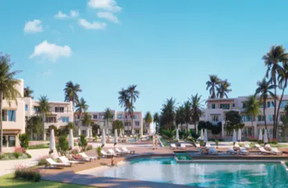 Chalet - 2 Bedrooms - 2 Bathrooms for sale in Hacienda West - Ras Al Hekma - North Coast