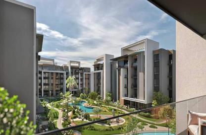 Apartment - 1 Bedroom - 1 Bathroom for sale in Sun Capital - Fayoum Desert road - 6 October City - Giza