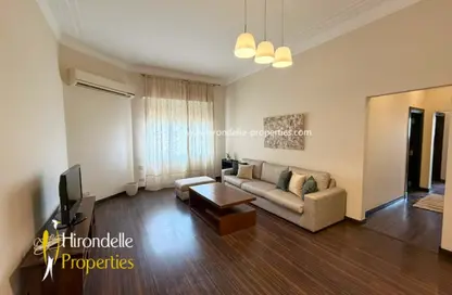 Apartment - 2 Bedrooms - 2 Bathrooms for rent in Ahmed Heshmat St. - Zamalek - Cairo