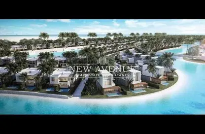 Chalet - 2 Bedrooms - 2 Bathrooms for sale in Azha North - Ras Al Hekma - North Coast