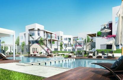 Chalet - 2 Bedrooms - 2 Bathrooms for rent in Azha - Al Ain Al Sokhna - Suez
