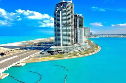 Apartment - 3 Bedrooms - 3 Bathrooms for sale in North Edge Towers - New Alamein City - Al Alamein - North Coast