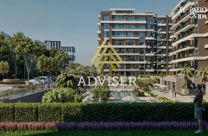 Apartment - 2 Bedrooms - 1 Bathroom for sale in El Patio Vida - The 6th Settlement - New Cairo City - Cairo