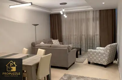 شقة - 2 غرف نوم - 2 حمامات للايجار في كايرو فيستيفال سيتى - المستثمرين الشمالية - مدينة القاهرة الجديدة - القاهرة