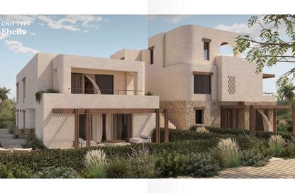 Villa - 4 Bedrooms - 5 Bathrooms for sale in Ramla Lakeside - Qesm Ad Dabaah - North Coast