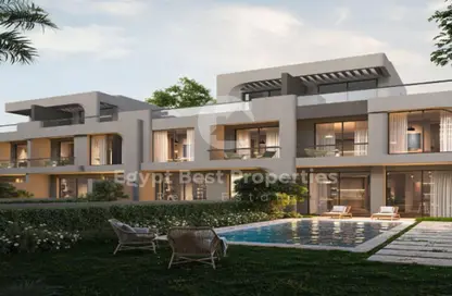 Townhouse - 5 Bedrooms - 5 Bathrooms for sale in Palm Hills New Cairo - 5th Settlement Compounds - The 5th Settlement - New Cairo City - Cairo