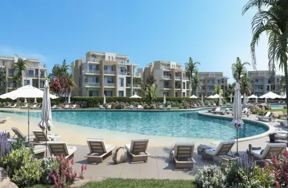 Chalet - 3 Bedrooms - 3 Bathrooms for sale in Seashore - Ras Al Hekma - North Coast