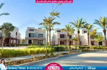 شقة - 2 غرف نوم - 2 حمامات للبيع في بالم هيلز - كمبوندات الاسكندرية - الاسكندرية