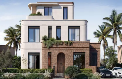 Townhouse - 4 Bedrooms - 4 Bathrooms for sale in Crescent Walk - 5th Settlement Compounds - The 5th Settlement - New Cairo City - Cairo