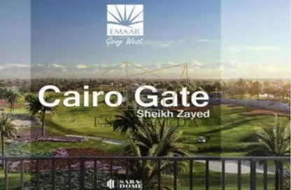 Apartment - 3 Bedrooms - 3 Bathrooms for sale in Cairo Gate - Sheikh Zayed Compounds - Sheikh Zayed City - Giza