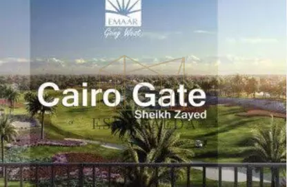 Apartment - 3 Bedrooms - 3 Bathrooms for sale in Cairo Gate - Sheikh Zayed Compounds - Sheikh Zayed City - Giza