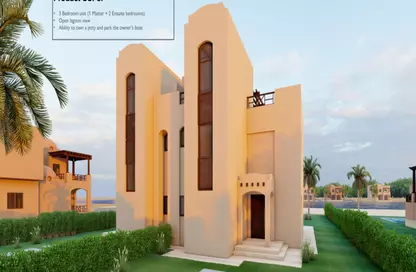 Twin House - 3 Bedrooms - 3 Bathrooms for sale in Tawila - Hurghada - Red Sea