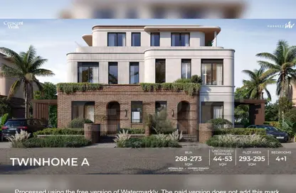 Apartment - 1 Bedroom - 1 Bathroom for sale in Crescent Walk - 5th Settlement Compounds - The 5th Settlement - New Cairo City - Cairo