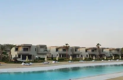 Chalet - 2 Bedrooms - 2 Bathrooms for sale in Azha - Al Ain Al Sokhna - Suez