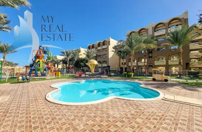 Apartment - 1 Bedroom - 1 Bathroom for sale in Nubia Aqua Beach Resort - Hurghada Resorts - Hurghada - Red Sea