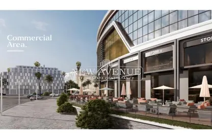 Retail - Studio - 2 Bathrooms for sale in The Ark Business District - North Teseen St. - The 5th Settlement - New Cairo City - Cairo