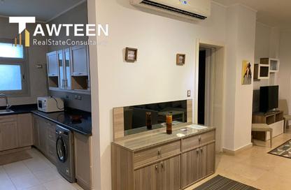 Apartment - 1 Bedroom - 1 Bathroom for rent in Palm Hills Village Gate - South Investors Area - New Cairo City - Cairo