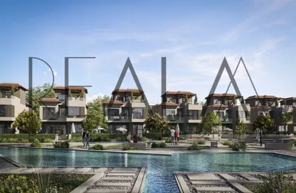 Villa - 4 Bedrooms - 4 Bathrooms for sale in New Giza - Cairo Alexandria Desert Road - 6 October City - Giza