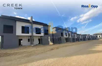 Twin House - 5 Bedrooms - 5 Bathrooms for sale in Creek Town - The 1st Settlement - New Cairo City - Cairo