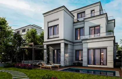 Townhouse - 4 Bedrooms - 4 Bathrooms for sale in Naia West - Sheikh Zayed Compounds - Sheikh Zayed City - Giza